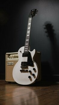 E-Gitarre Gibson Les Paul Modern Studio Worn White - 23