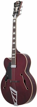 Semi-Acoustic Guitar D'Angelico Premier EXL-1 Trans Wine - 4
