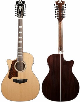 Chitară electro-acustică cu 12 corzi D'Angelico Premier Fulton Natural Chitară electro-acustică cu 12 corzi - 4