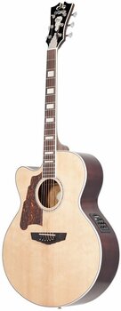electro-acoustic guitar D'Angelico Premier Gramercy Natural - 4