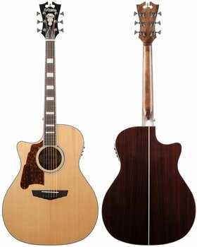 electro-acoustic guitar D'Angelico Premier Gramercy Natural - 5