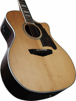 electro-acoustic guitar D'Angelico Premier Gramercy Natural - 3