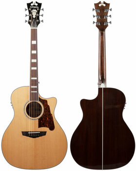 electro-acoustic guitar D'Angelico Premier Gramercy Natural - 5