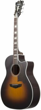 electro-acoustic guitar D'Angelico Premier Gramercy Vintage Sunburst electro-acoustic guitar - 4