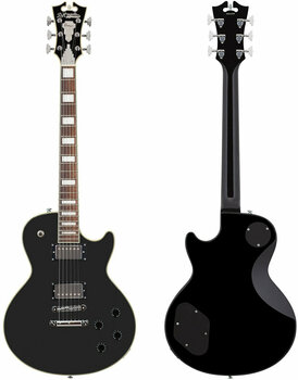 Elektromos gitár D'Angelico Premier SD Black - 4