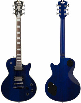 Guitarra eléctrica D'Angelico Premier SD Trans Blue - 2