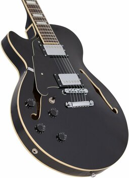 Semi-Acoustic Guitar D'Angelico Premier SS Stairstep Black - 2