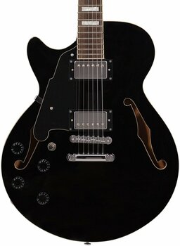 Semi-Acoustic Guitar D'Angelico Premier SS Stairstep Black - 3