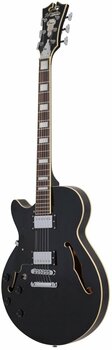 Semi-Acoustic Guitar D'Angelico Premier SS Stairstep Black - 4