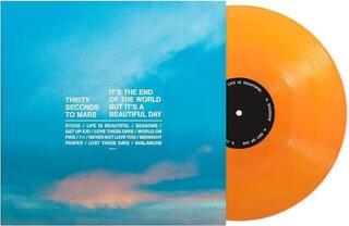 Vinylskiva Thirty Seconds To Mars - It's The End Of The World But It's A Beautiful Day (Orange Opaque Coloured) (Limited Edition) (LP) - 1