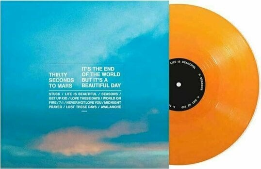 Vinyylilevy Thirty Seconds To Mars - It's The End Of The World But It's A Beautiful Day (Orange Opaque Coloured) (Limited Edition) (LP) - 2