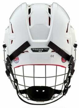 Hockey Helmet CCM HTC Tacks 70 White M Hockey Helmet - 4