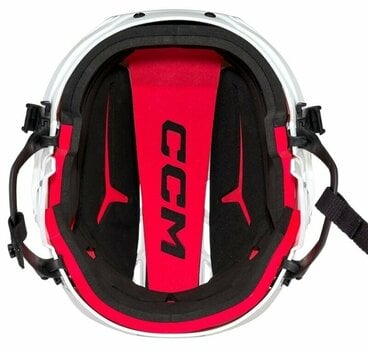 Casco per hockey CCM HTC Tacks 70 Bianco L Casco per hockey - 5