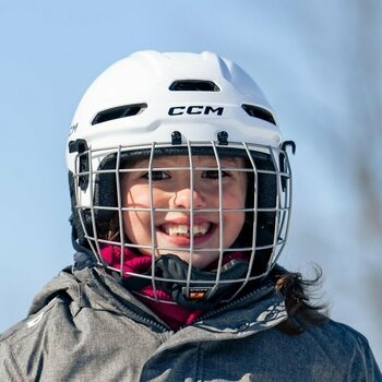Hockey Helmet CCM HTC Tacks 70 White S Hockey Helmet - 6