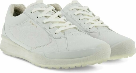 Heren golfschoenen Ecco Biom Hybrid Mens Golf Shoes White 39 - 8