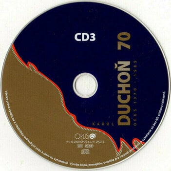 Hudobné CD Karol Duchoň - Opus 1970-1985 (3 CD) - 6