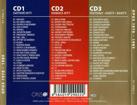 CD de música Karol Duchoň - Opus 1970-1985 (3 CD) - 8