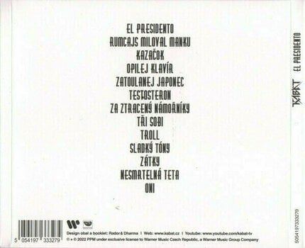 CD musique Kabát - El Presidento (CD) - 4