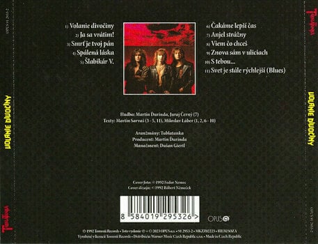 Glazbene CD Tublatanka - Volanie Divociny (CD) - 4