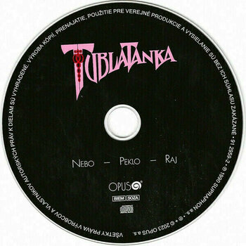 CD диск Tublatanka - Nebo - Peklo - Raj (CD) - 2