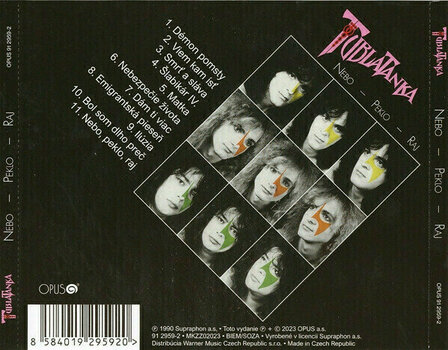 CD de música Tublatanka - Nebo - Peklo - Raj (CD) - 4