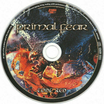 Music CD Primal Fear - Code Red (CD-DIGIPARK) (CD) - 2