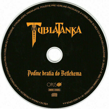 Music CD Tublatanka - Poďme bratia do Betléma (CD) - 2