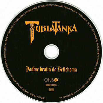 CD musique Tublatanka - Poďme bratia do Betléma (CD) - 2