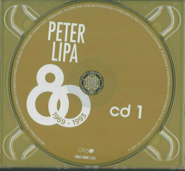 Hudební CD Peter Lipa - Mojich osemdesiat (4 CD) - 2