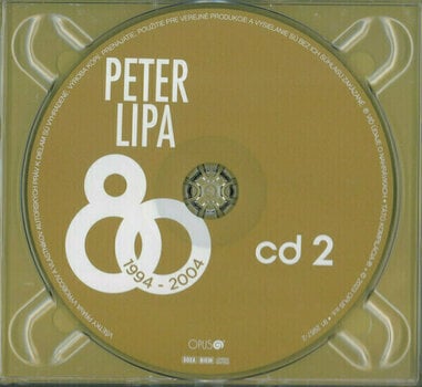 CD de música Peter Lipa - Mojich osemdesiat (4 CD) - 3
