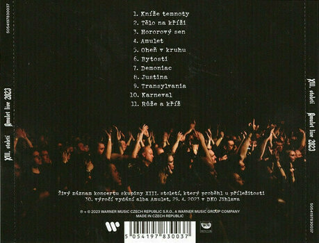 Zenei CD XIII. stoleti - Amulet Live 2023 (CD) - 4
