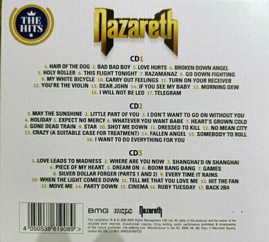 Hudební CD Nazareth - The Ultimate Collection (3 CD) - 3