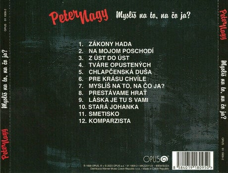 Musik-CD Peter Nagy - Myslíš na to, na čo ja? (CD) - 4