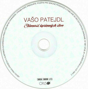 Music CD Vašo Patejdl - Slávnosť úprimných slov (CD) - 2