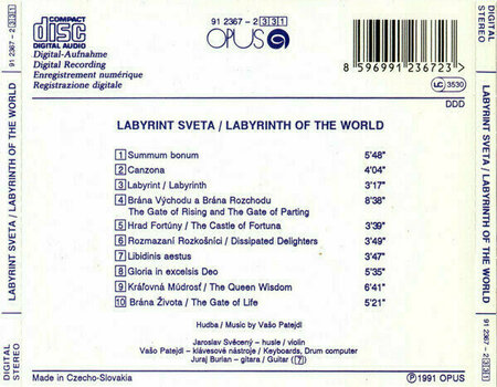 CD musicali Vašo Patejdl - Labyrint sveta (CD) - 3