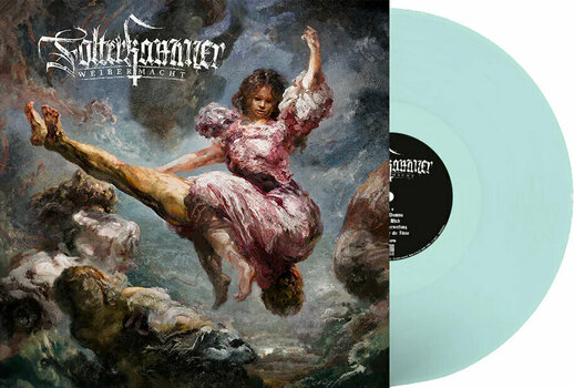 Vinyl Record Folterkammer - Weibermacht (Limited Edition) (Coke Bottle Green Coloured) (LP) - 2