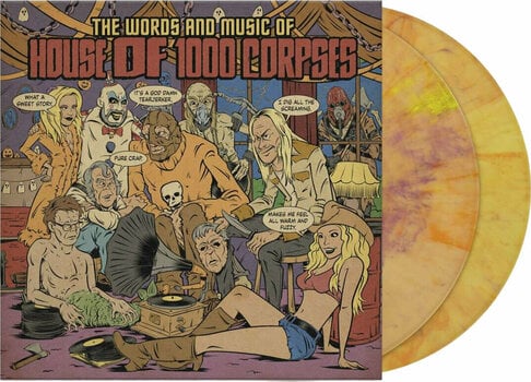 Vinyl Record Rob Zombie - The World & Music Of House of 1000 Corpses (Orange Coloured) (2 LP) - 2