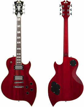 Guitare électrique D'Angelico Premier TD Cherry - 3