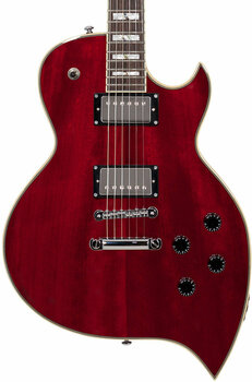 Guitare électrique D'Angelico Premier TD Cherry - 5