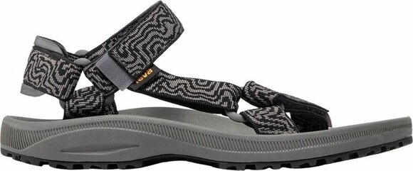 Mens Outdoor Shoes Teva Winsted Men's Layered Rock Black/Grey 39,5 Mens Outdoor Shoes - 2