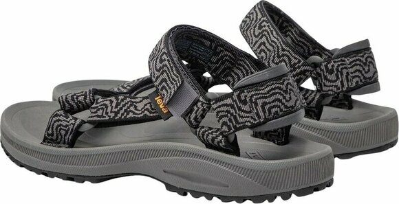Mens Outdoor Shoes Teva Winsted Men's Layered Rock Black/Grey 40,5 Mens Outdoor Shoes - 3