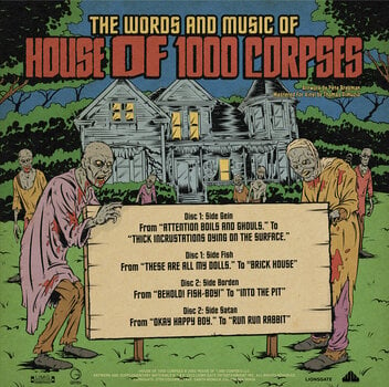 LP plošča Rob Zombie - The World & Music Of House of 1000 Corpses (Orange Coloured) (2 LP) - 3