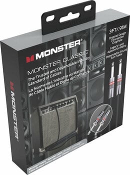 Câble haut-parleurs Monster Cable Prolink Classic Noir 0,9 m - 4