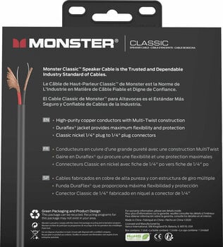 Højttaler kabel Monster Cable Prolink Classic Sort 0,9 m - 6