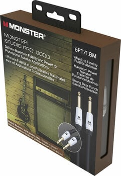 Højttaler kabel Monster Cable Prolink Studio Pro 2000 Sort 1,8 m - 4