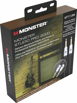 Kabel głośnikowy Monster Cable Prolink Studio Pro 2000 Czarny 1,8 m - 5