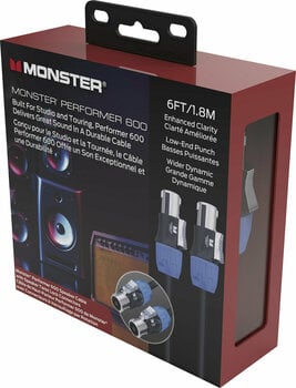 Hangfal kábel Monster Cable Prolink Performer 600 Fekete 1,8 m - 7