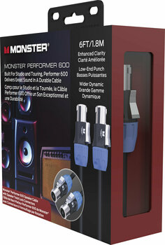 Cavo Completo Speaker Audio Monster Cable Prolink Performer 600 Nero 1,8 m - 9