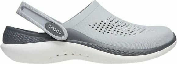 Unisex cipele za jedrenje Crocs LiteRide 360 Clog Light Grey/Slate Grey 43-44 - 2