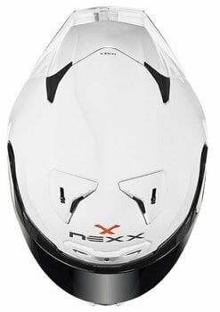 Helmet Nexx X.R3R Plain White M Helmet - 3